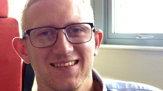 Advanced social worker Callum Bagley says South Gloucestershire Council's support for career progression keeps him motivated