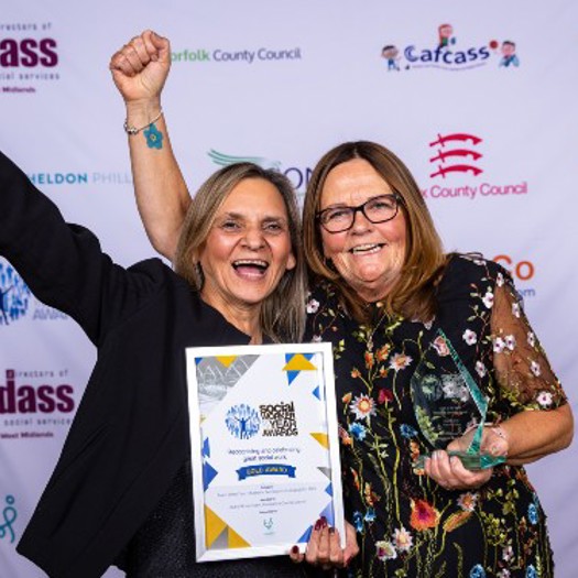 Hampshire County Council’s out of hours service was recently named team of the year at the 2025 Social Work of the Year Awards|