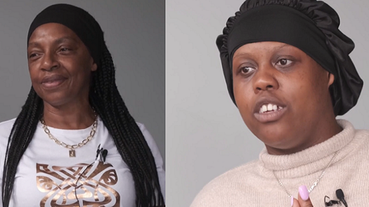 Janet (left); Lizzie (right)