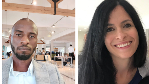 Craig Nkomo and Jo Denny